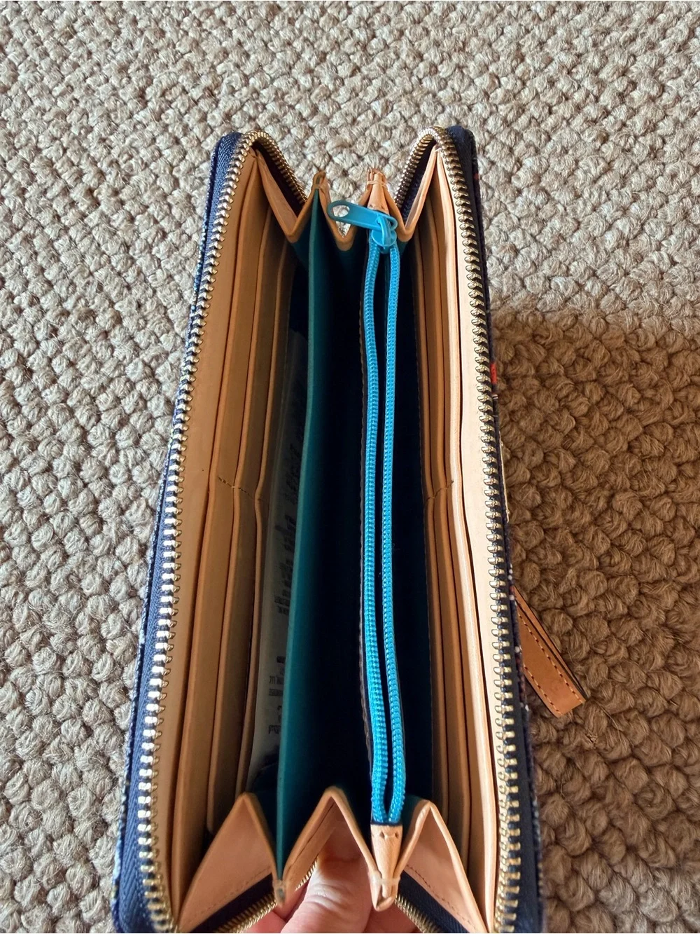 Dooney & Bourke 50th anniversary Electrical Parade Wristlet Wallet